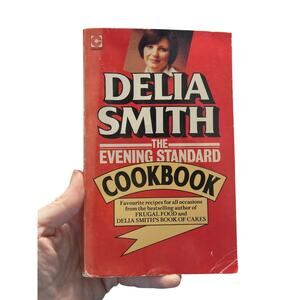 Evening Standard Cookbook Delia Smith Coronet Softcover 1979 Vintage Culinary